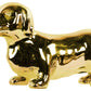 Ceramic Standing Dachshund Dog Figurine Gloss Finish
