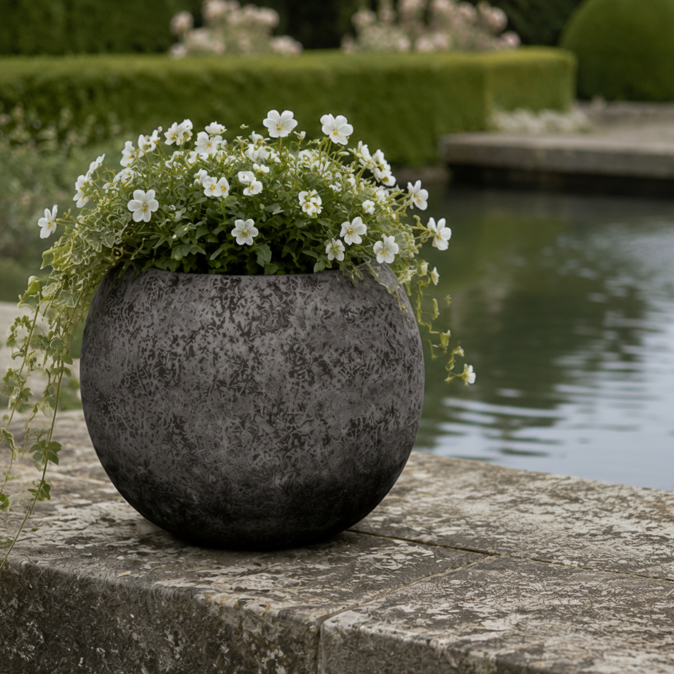 Tamara Terracotta Round Pot