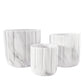 Davina Ceramic Round Planter Set (Set of 3)