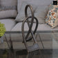 Metal Metallic Finish-16"H