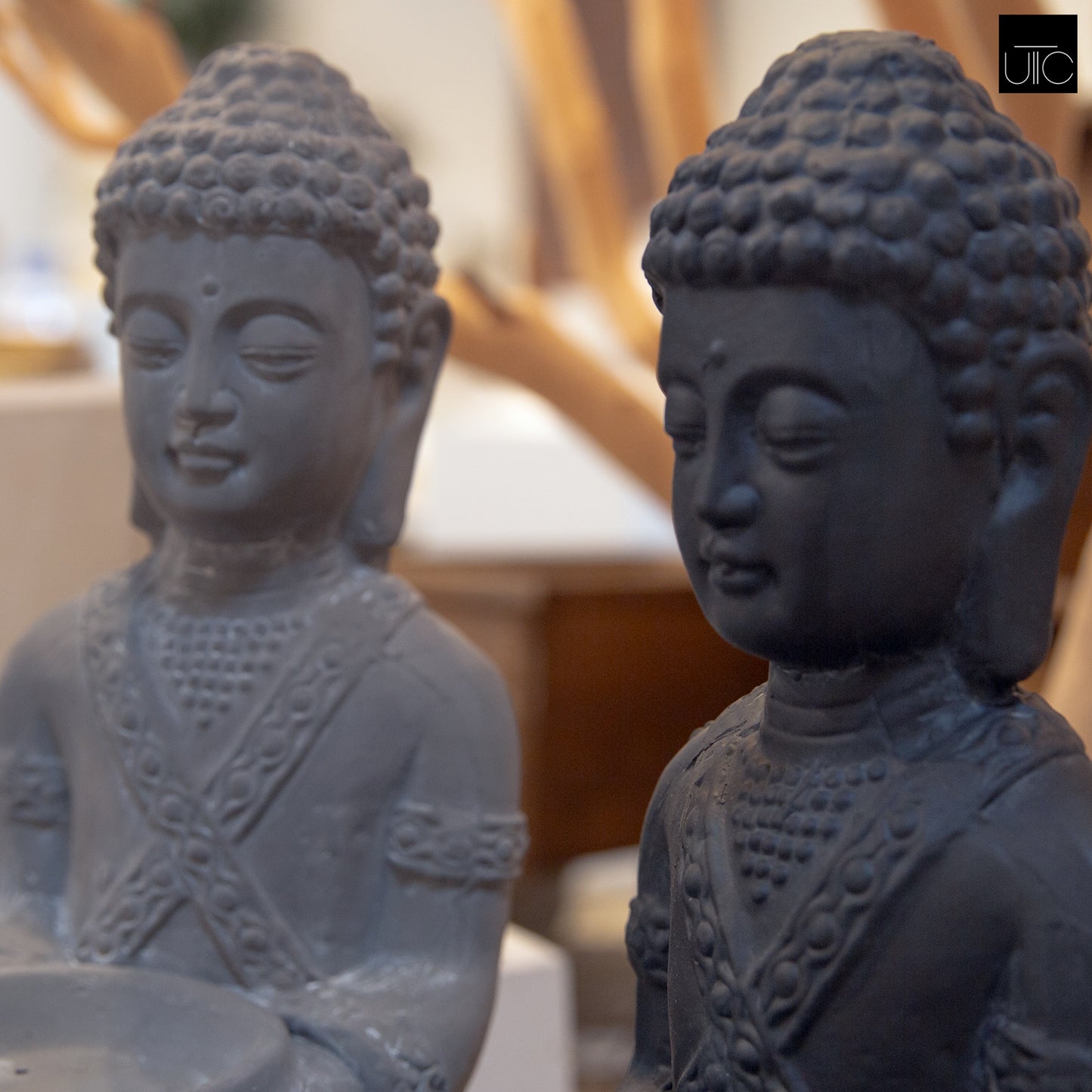 Tenzin Standing Buddha Terracotta Figurine