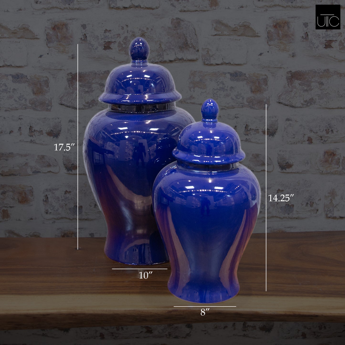 Darselle Glossy Temple Jar