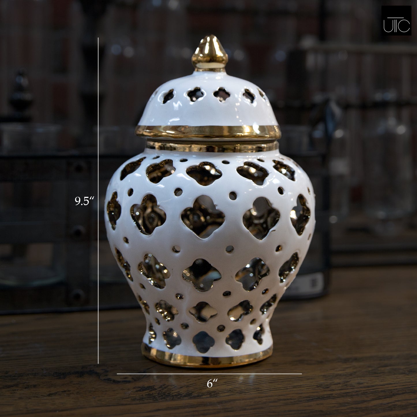 Haven Porcelain Jar with Lid