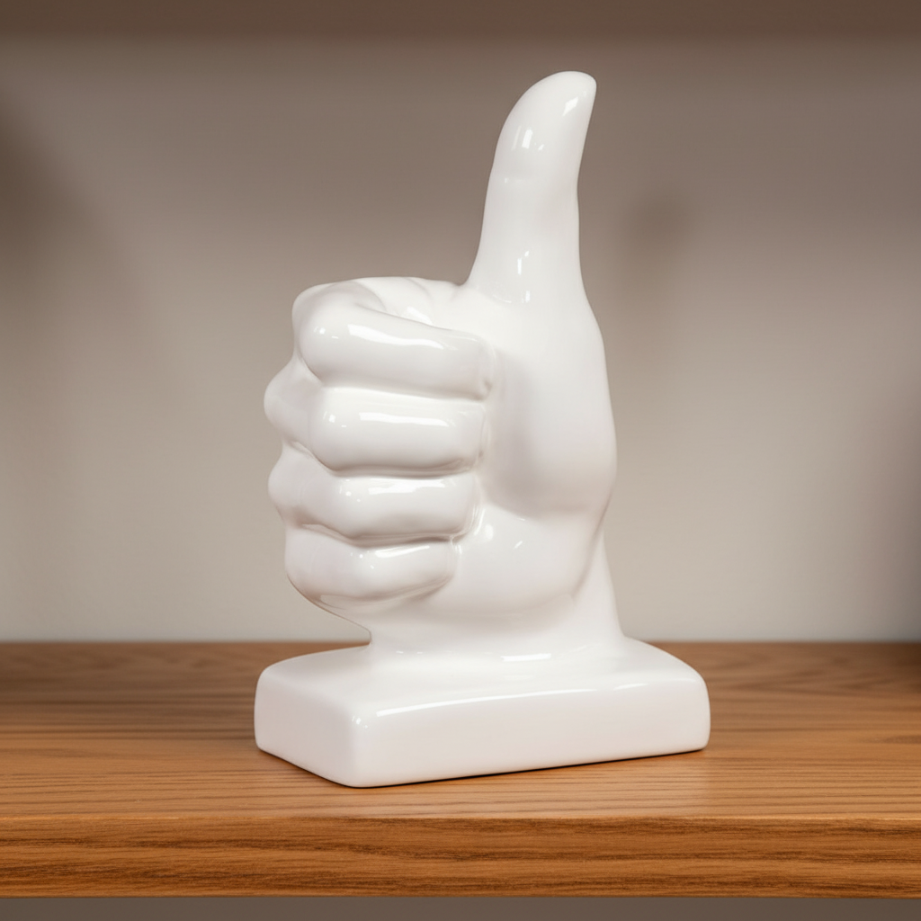 Pryce Thumbs-Up Hand Sculpture