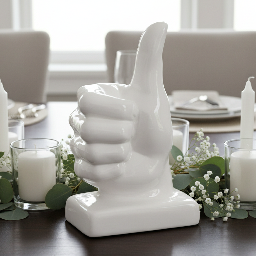 Pryce Thumbs-Up Hand Sculpture