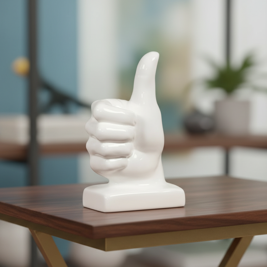 Pryce Thumbs-Up Hand Sculpture