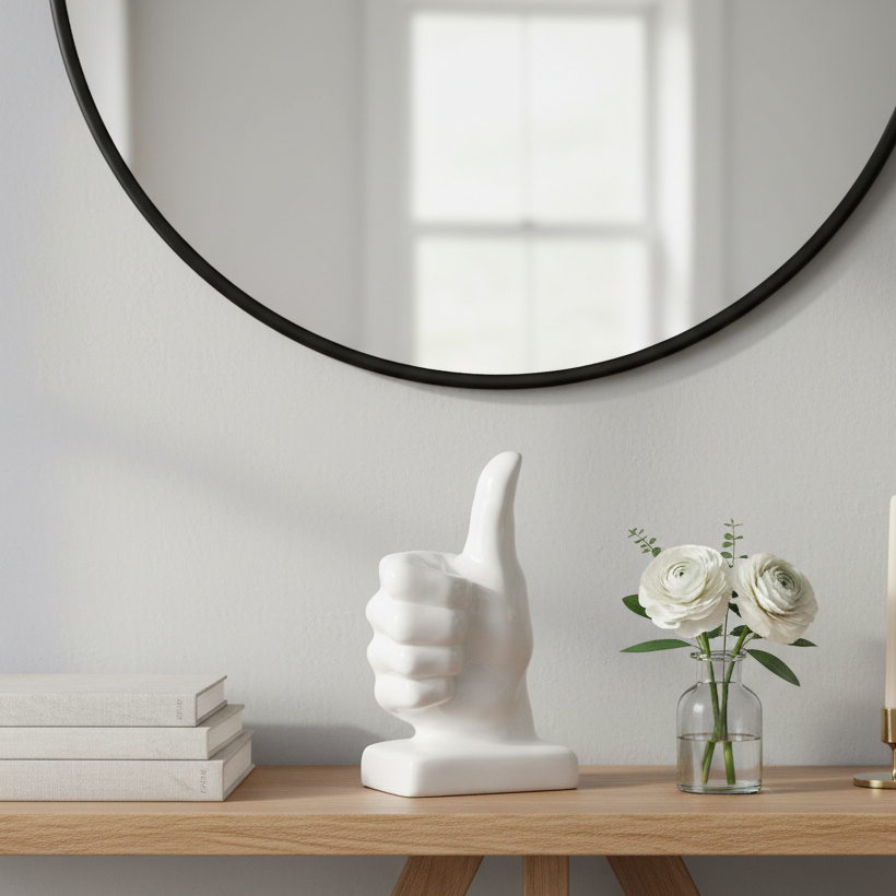 Pryce Thumbs-Up Hand Sculpture