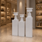 Rune Modern Fiberglass Display Pedestal Column