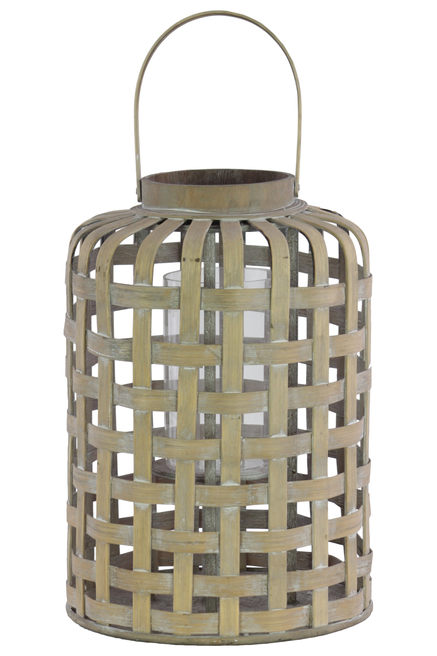 Wood Lantern Natural Wood Finish
