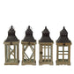 Taren Square Wood Lanterns (Set of 4)