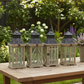 Taren Square Wood Lanterns (Set of 4)