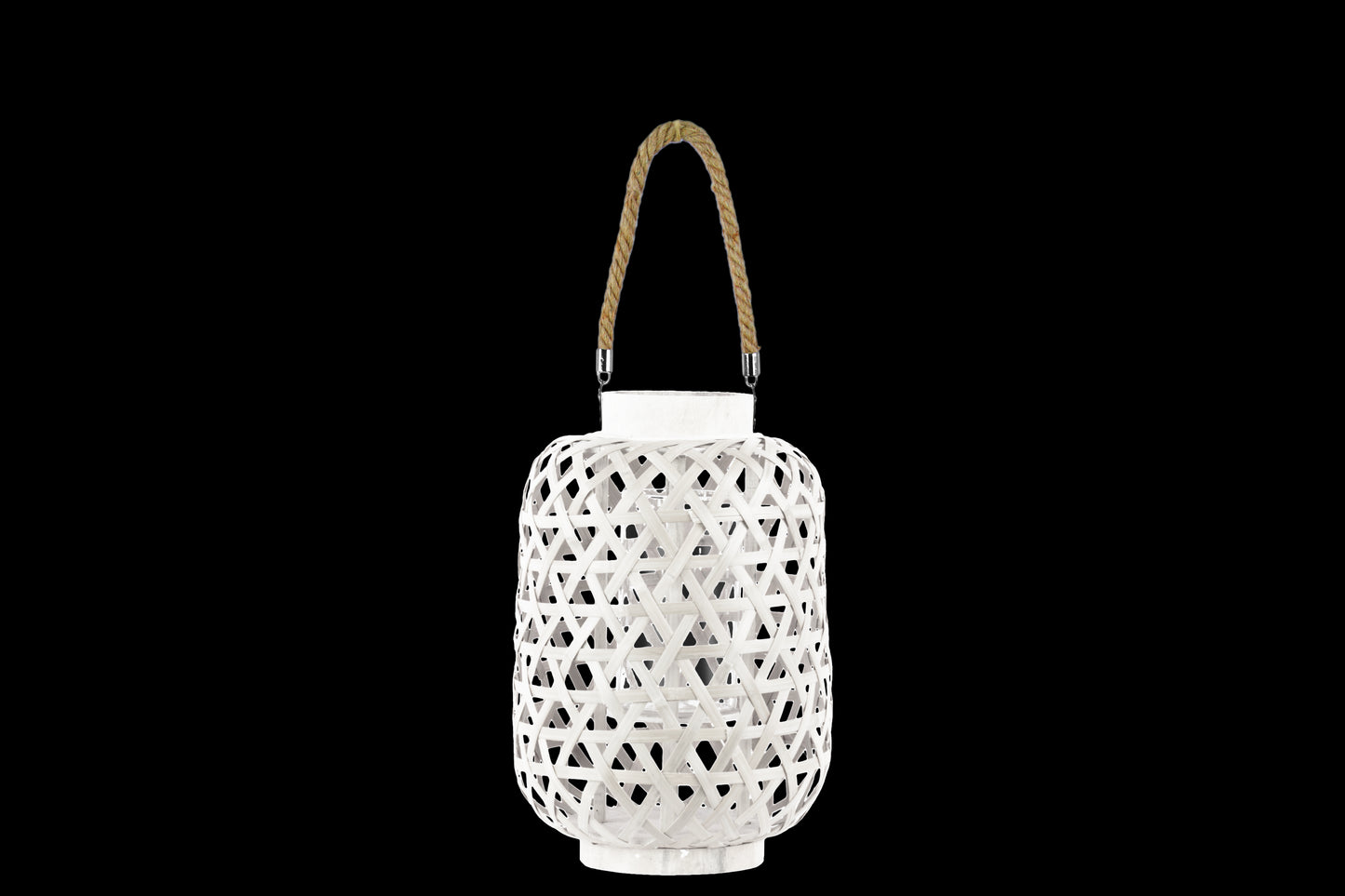 Wood Lantern Washed Finish