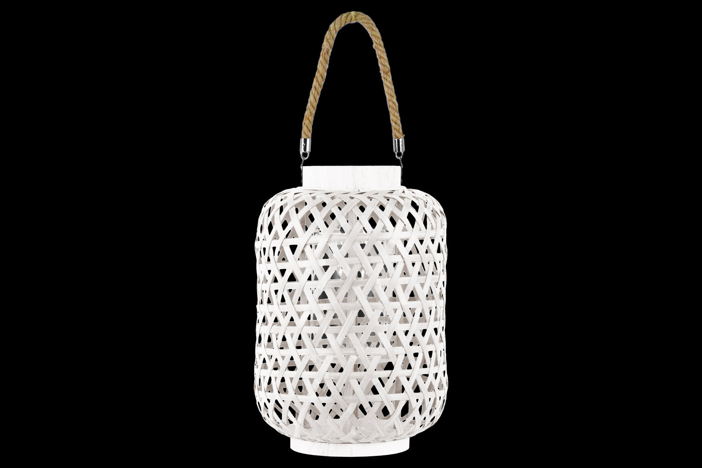 Wood Lantern Washed Finish