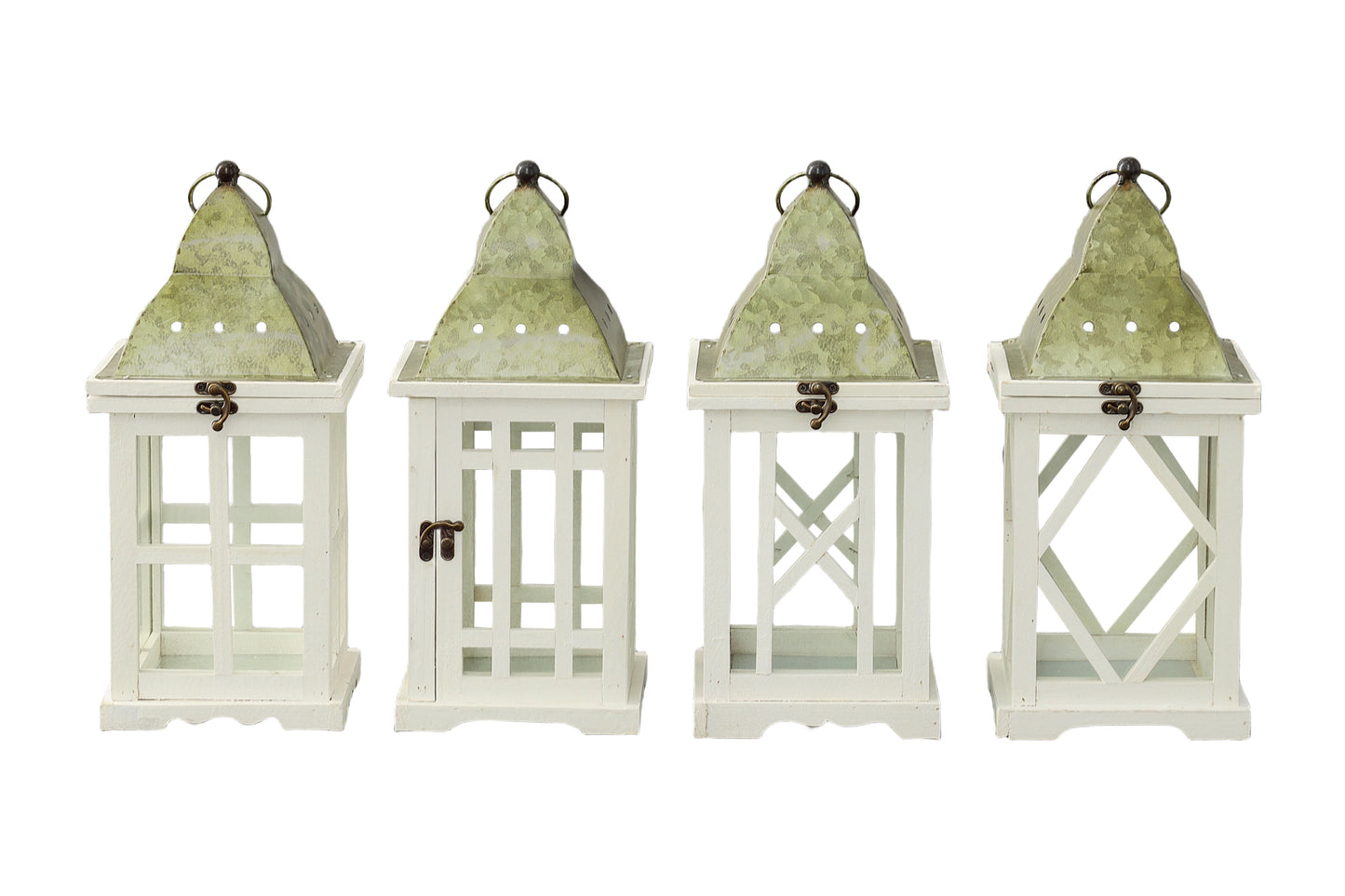 Wood Lantern Stained Wood Finish