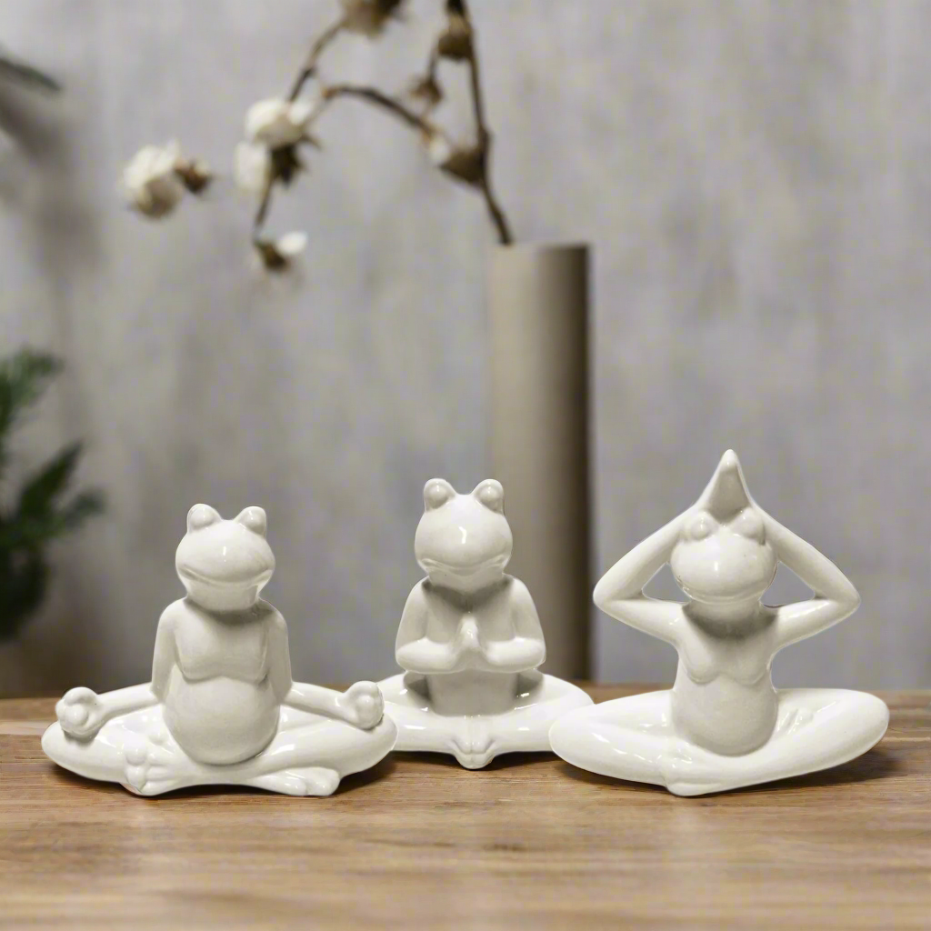 Ceramic Figurine Gloss Finish - 7.75"H