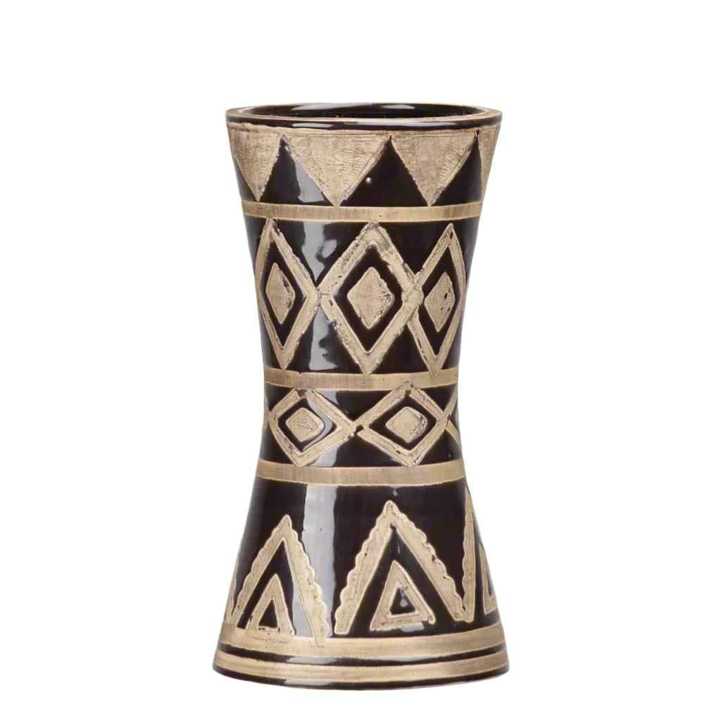 Ferian Tribal Pattern Ceramic Vase