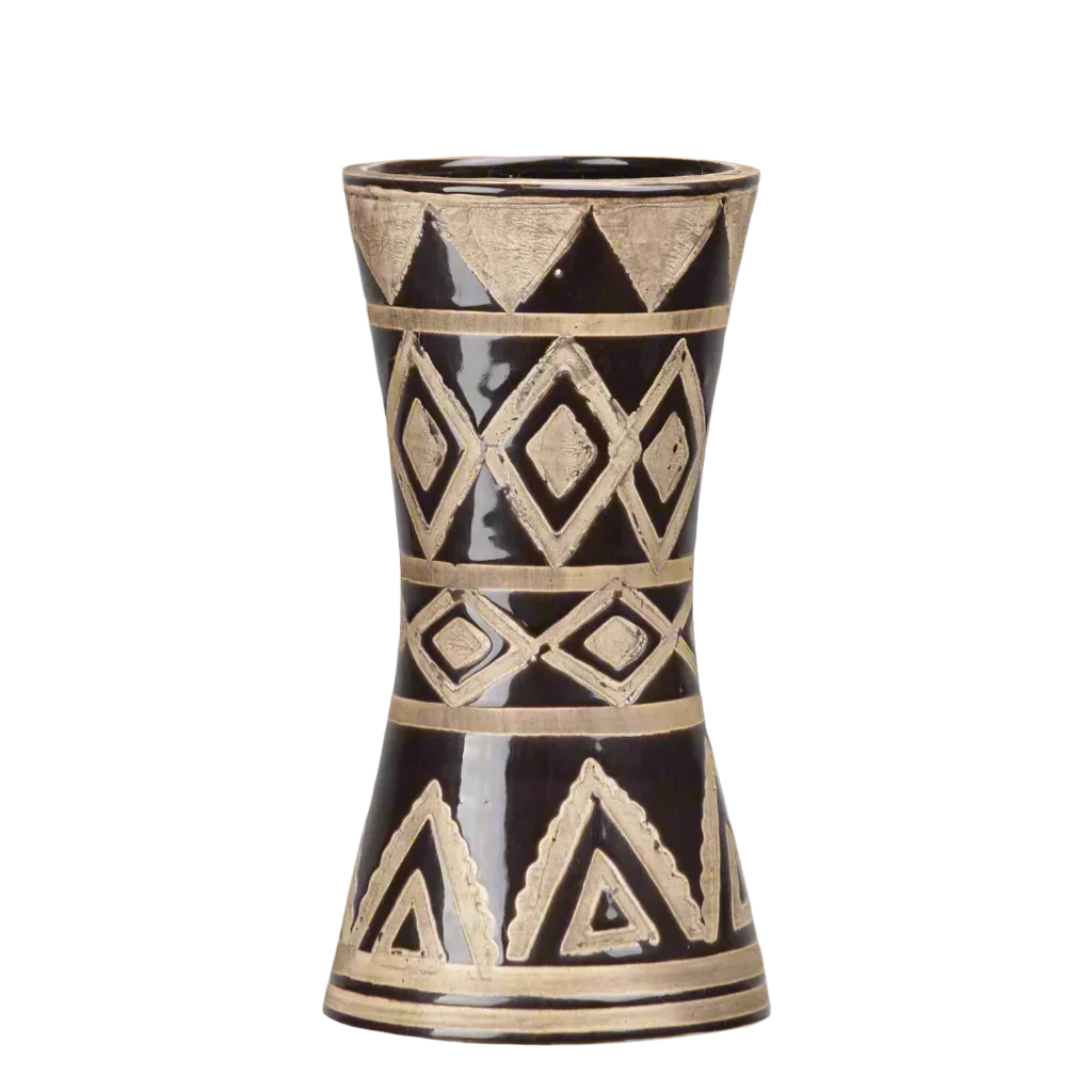 Ferian Tribal Pattern Ceramic Vase