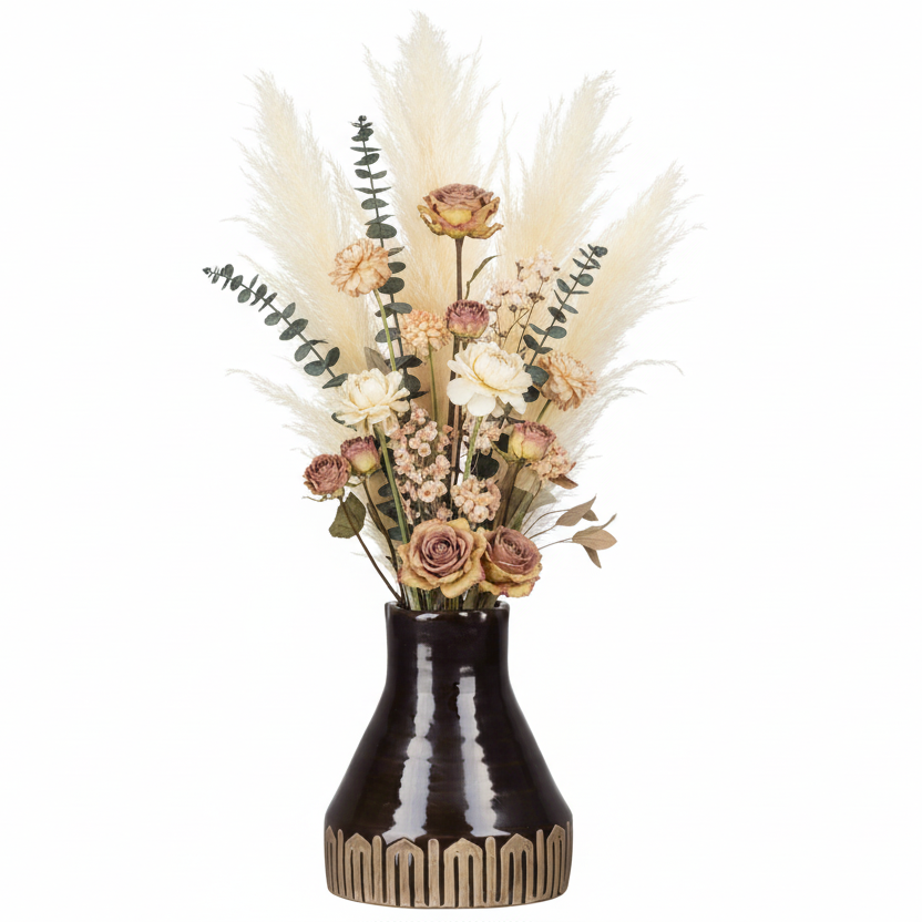 Ciro Tribal Band Ceramic Vase