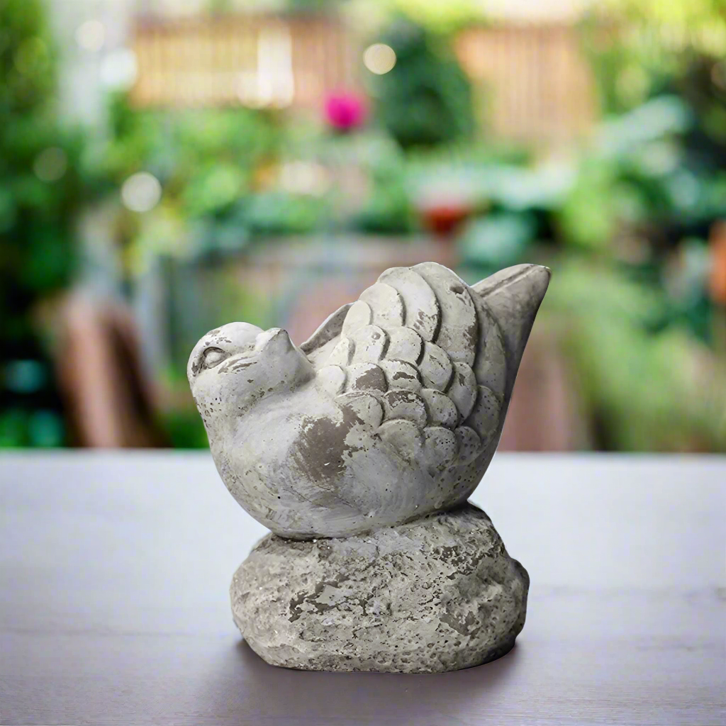 Carlow Cement Cardinal Bird Figurine