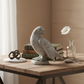 Camz Standing Cement Bird Figurine