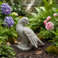Camz Standing Cement Bird Figurine