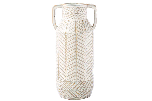 Ceramic Round Vase Gloss Finish