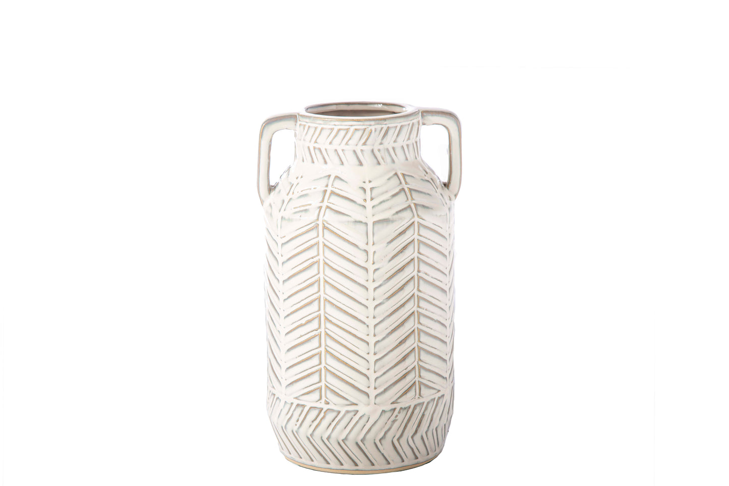 Ceramic Round Vase Gloss Finish