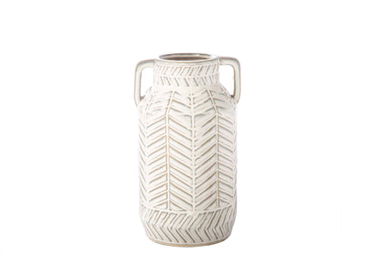 Ceramic Round Vase Gloss Finish