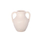 Ceramic Amphora Vase Finish Ivory