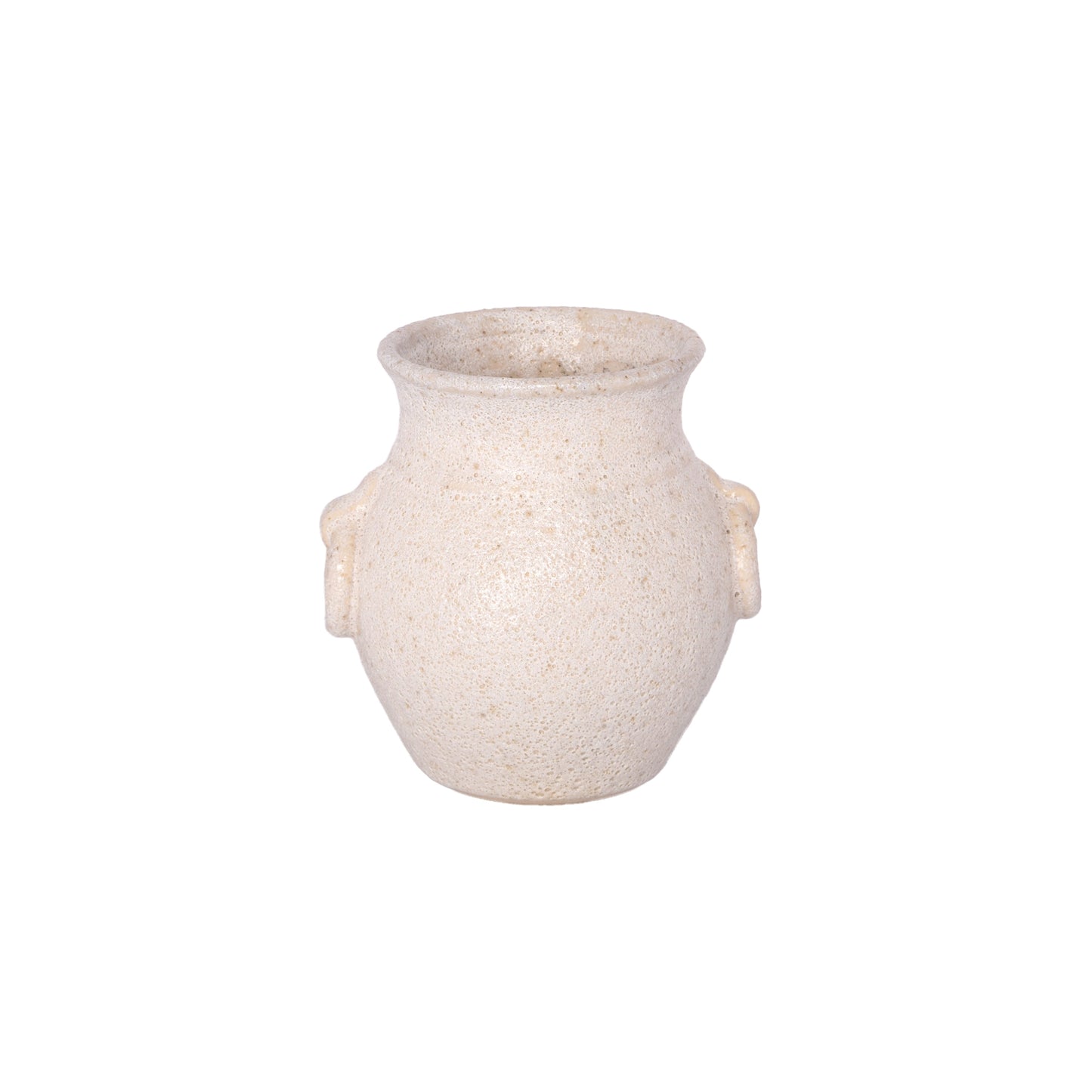 Blanche Ceramic Amphora Vase