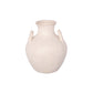 Ceramic Amphora Vase Finish Ivory