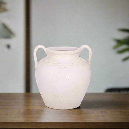 Avenelle Ceramic Vase with Side Handles