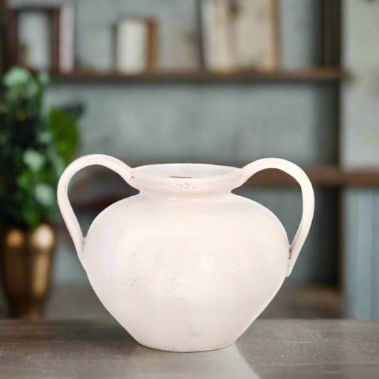 Avenelle Ceramic Vase with Side Handles