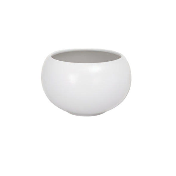 Axelle White Ceramic Planter