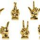Ceramic Hand Sculpture Gloss Finish 8.5"H