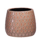 Terracotta Round Pot Gloss Finish Apricot