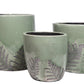 Ceramic Round Pot Gloss Finish