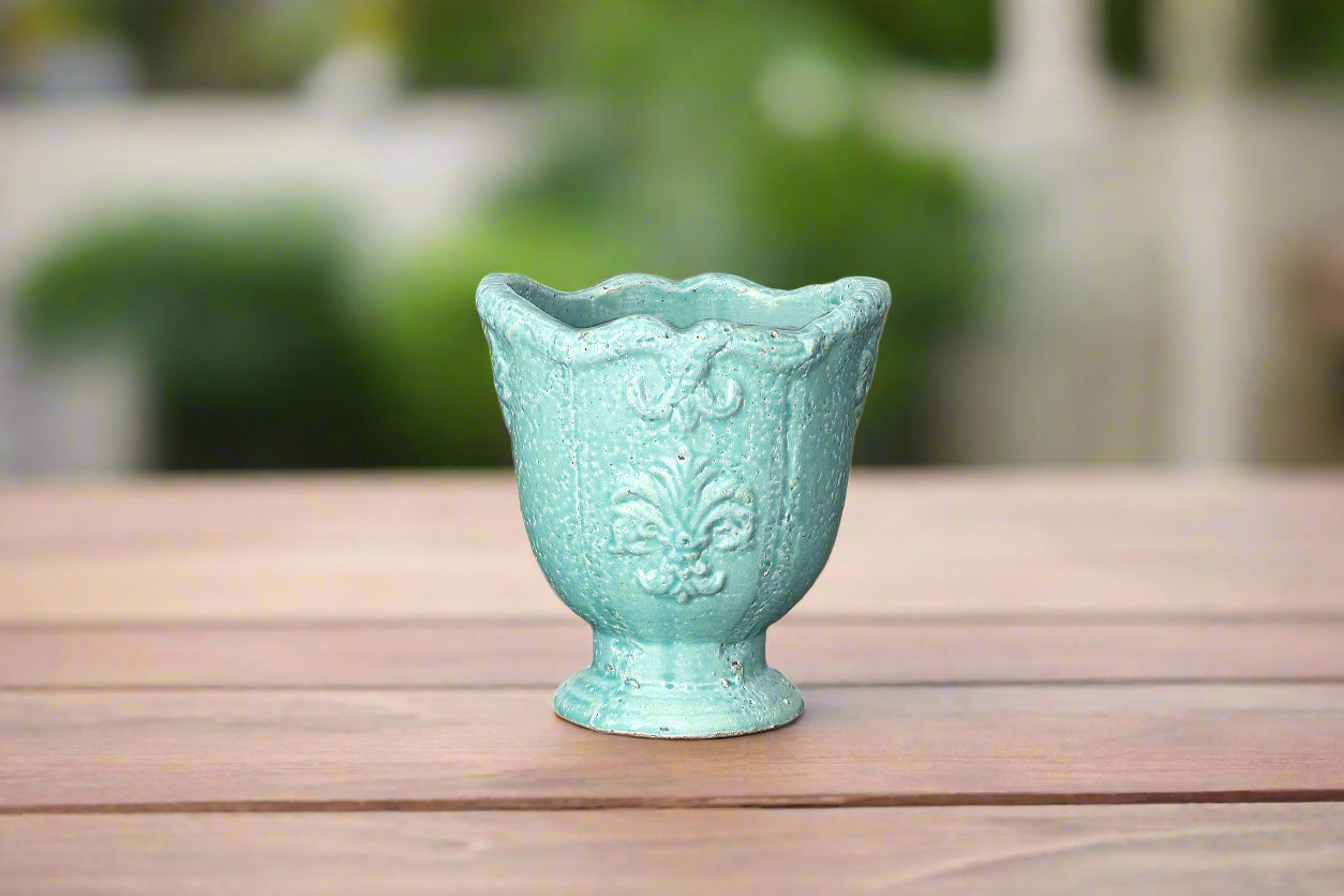 Auresta Glossy Terracotta Planter