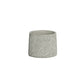 Cement Pot Conical Shape Finish Gray
