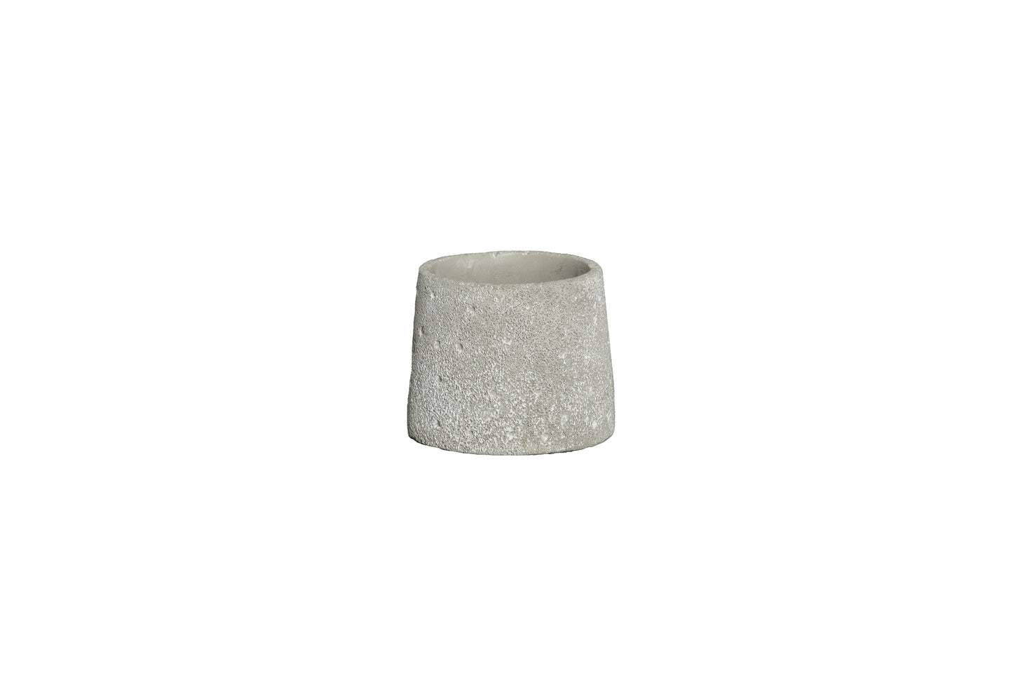 Cement Pot Conical Shape SM Finish Gray