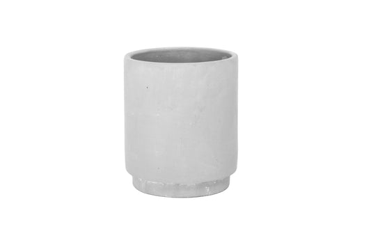 Cement Pot Cylinder Shape Finish