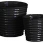Ceramic Pot Gloss Finish-6"H