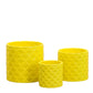 Diamora Ceramic Round Pot (Set of 3)