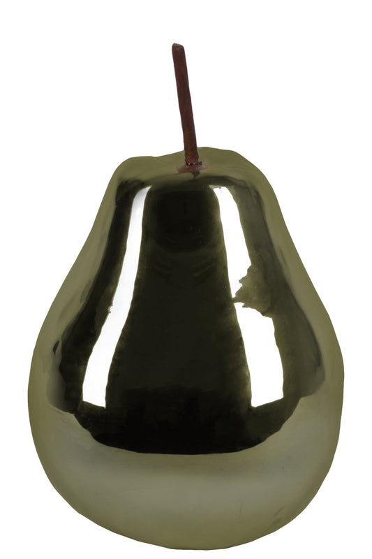 Ceramic Figurine Polished Chrome Finish