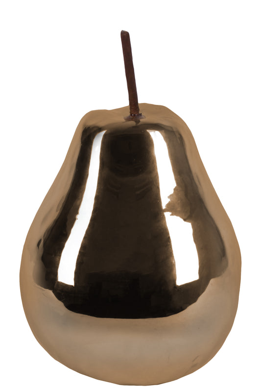 Ceramic Figurine Polished Chrome Finish