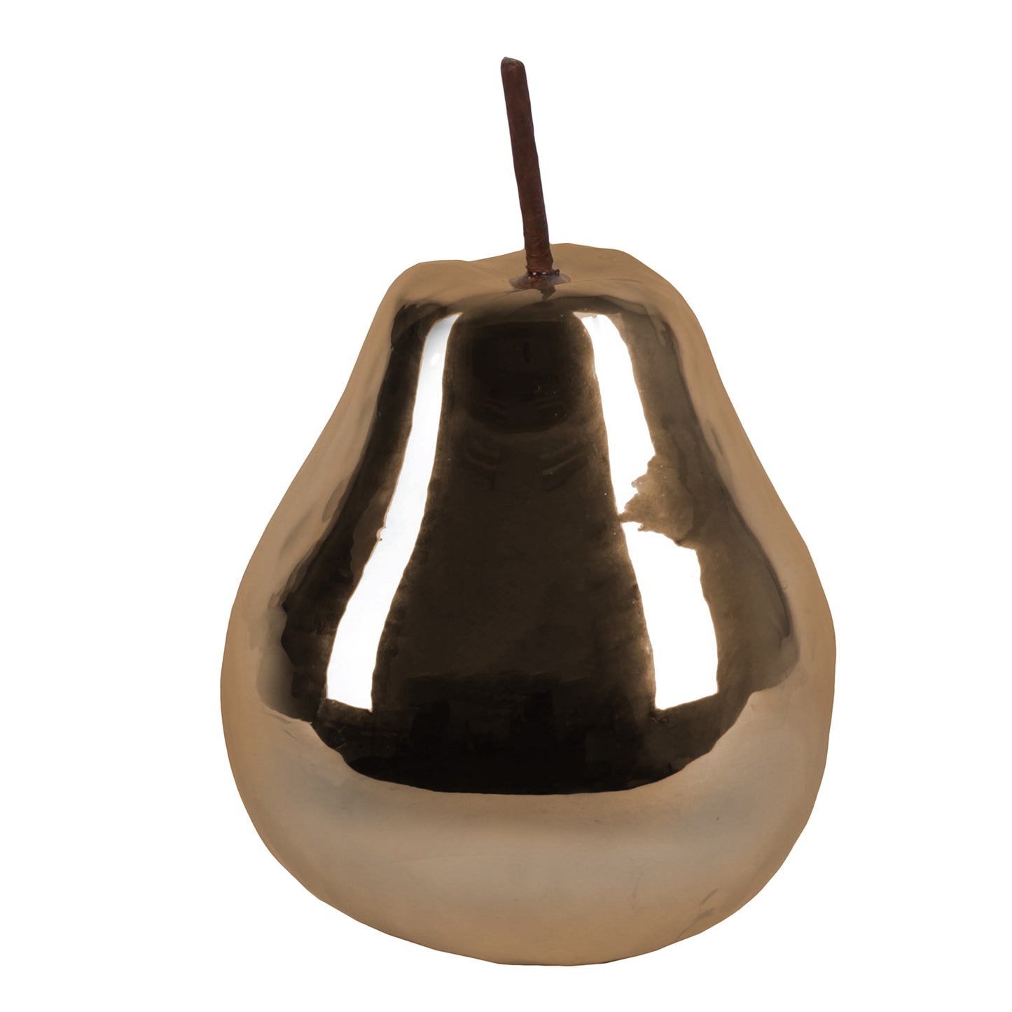 Heidi Polished Ceramic Pear Figurines