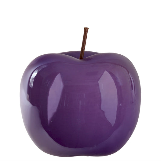 Ceramic Apple Figurine SM Pearlescent Finish