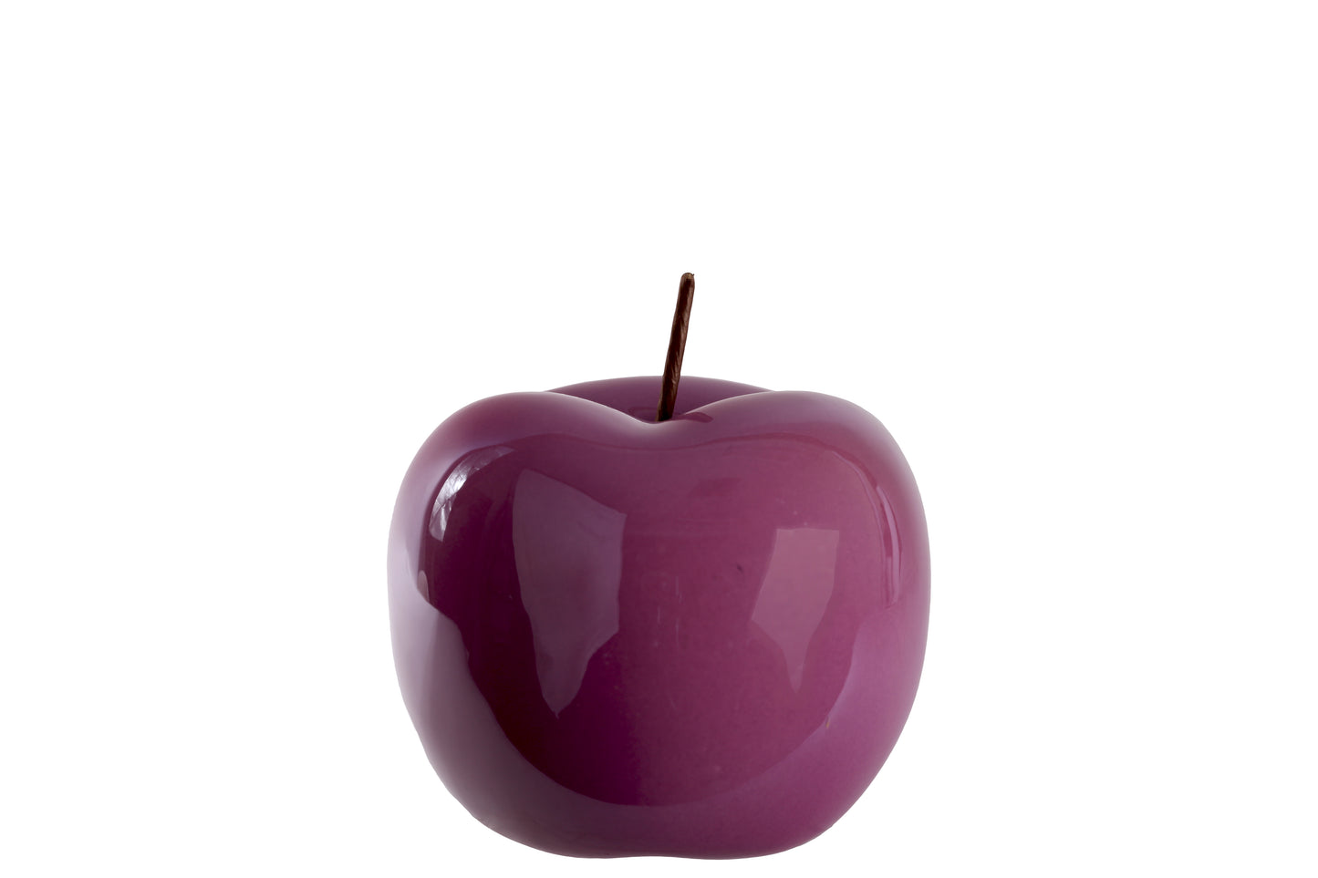 Ceramic Apple Figurine SM Pearlescent Finish