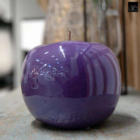 Ceramic Apple Figurine SM Pearlescent Finish