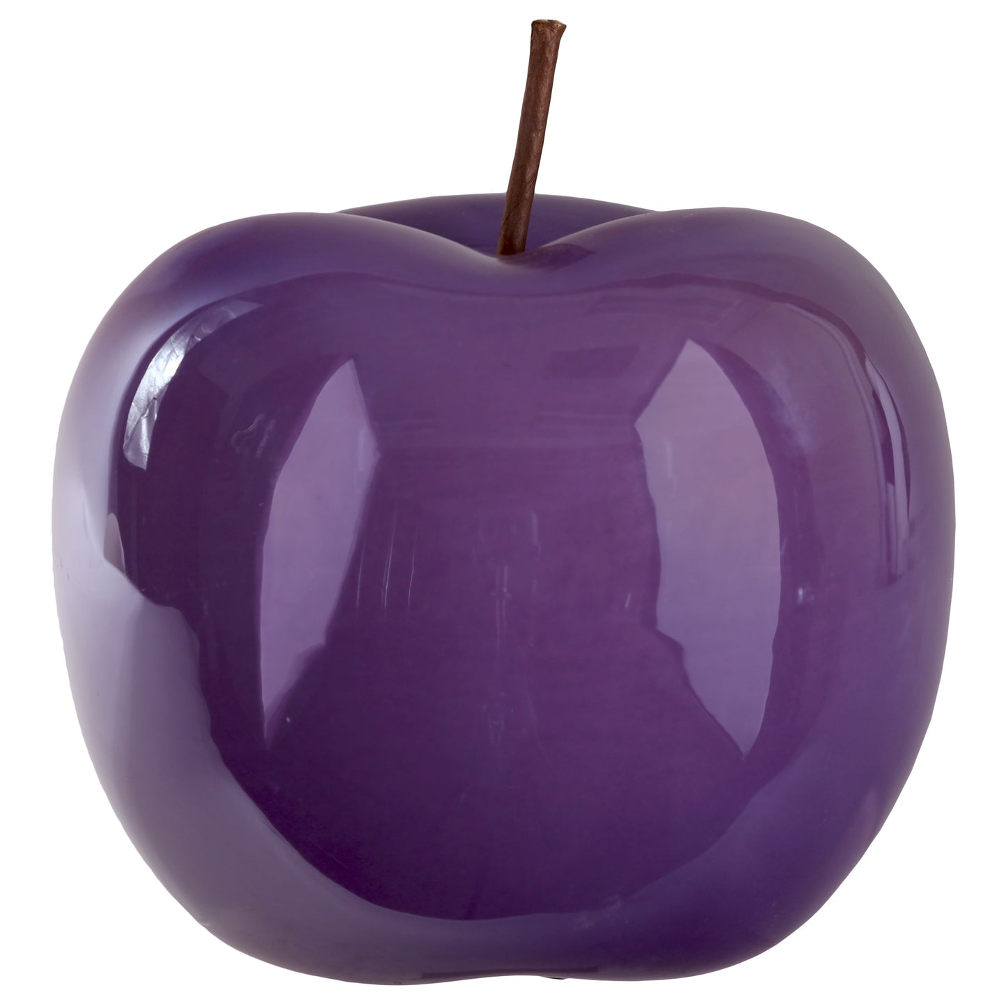 Ceramic Apple Figurine SM Pearlescent Finish